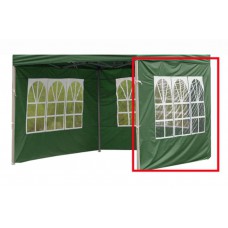 Cтенки с окном для шатра 3х3 зеленая