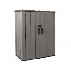 Пластиковый сарай - шкаф WoodLook (LifeTime) 1,5х1,3 м 2100л
