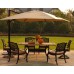 Садовый зонт GardenWay A002-3500 RIO кремовый