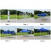 Быстросборный шатер Классик синий 3х4,5м Green Line