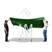 Быстросборный шатер Классик белый 3х6м Green Line