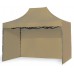 Быстросборная торговая палатка 2х3м со стенками бежевый