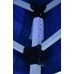 Быстросборный шатер ШЕСТИГРАННЫЙ ПРО синий на пружине 3х3м Green Line