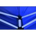 Быстросборный шатер ПРОФЕССИОНАЛ СУПЕР ПРО Шестигранный на пружине 4х8м синий