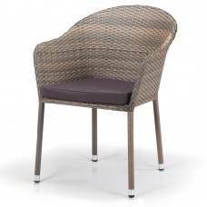 Плетеное кресло Y375G-W1289 Pale