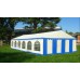 Шатер павильон Giza Garden 5x12м белый синий ECO (ЭКО)