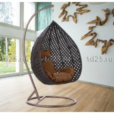 Плетеное подвесное кресло Азалия (250B-L) 125х104х71 см