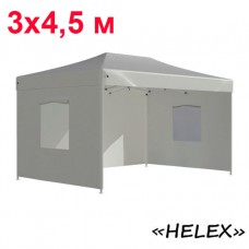 Тент садовый Helex 4335 3x4.5х3м полиэстер белый