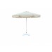 Зонт круглый 8 спиц Ø 2.5м Алюминиевый с воланом