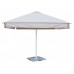 Зонт с центральной стойкой 8 спиц 2м х 2м Алюминиевый с пришитым воланом