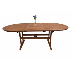 Садовый деревянный стол AWARD 89546, акация из Малайзии, раздвижной