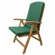 Садовое деревянное кресло BALI TGF с подушкой, тик