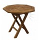 Садовый деревянный складной мини-стол TGF-038, 50*50см, тик