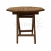 Садовый деревянный складной мини-стол TGF-038, 50*50см, тик