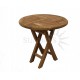Садовый деревянный складной мини-стол TGF-057, 50*50см, тик
