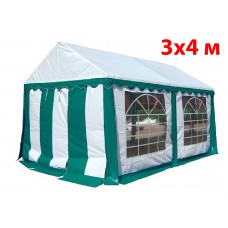 Торговая палатка Party 3x4 (белый зеленый)