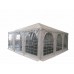 Шатер пагода павильон - торговая палатка Lodge 7x7-2.3 (белый) ПВХ