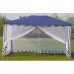 Садовый тент шатер с москитной сеткой (Green Glade 1038) 3х3м