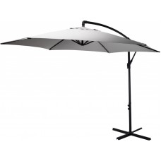 Зонт садовый складной Koopman ф300 купол светло-серый FC3000110
